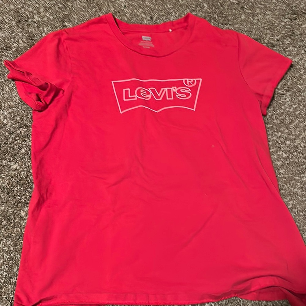 Red Levi’s Shirt